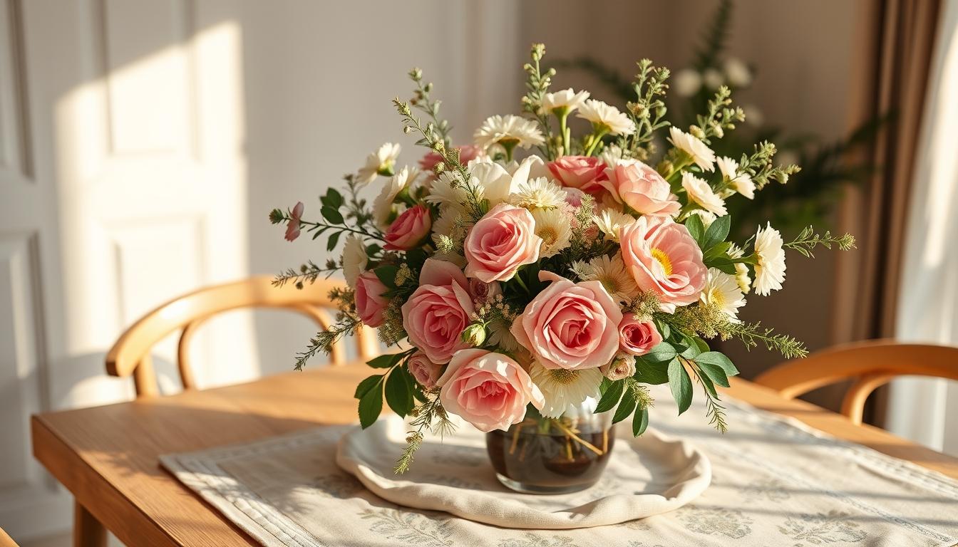 Seasonal flower arrangements